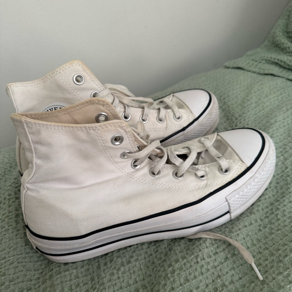 Platform high top converse